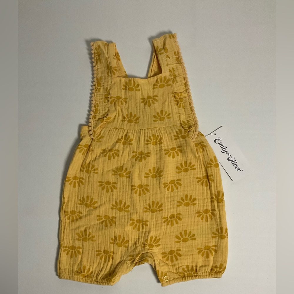 Emily & Oliver Baby Romper, Size 12M
